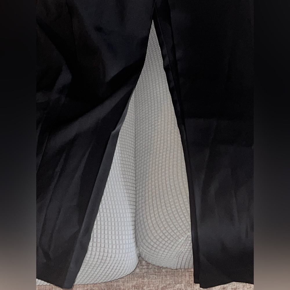 Commense Black Wide Leg Cape Pants - Picture 6 of 9